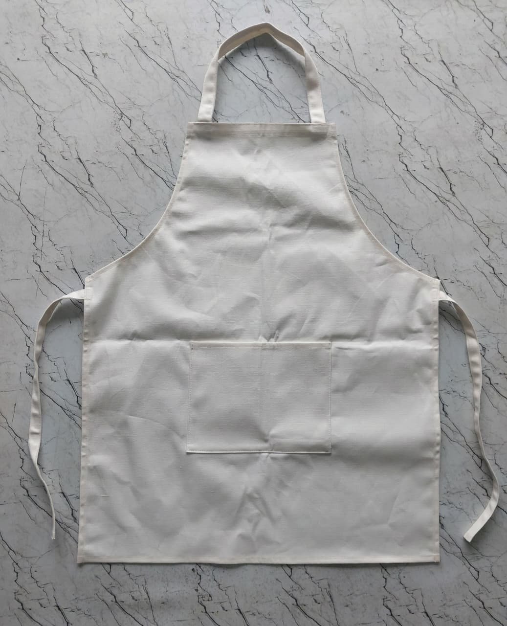 Cotton Kitchen Apron with Pockets Cotton Kitchen Apron with Pockets