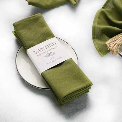 Custom brand name cotton napkins supplier Kolkata